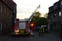 Feuer 2 Vollbrand Reihenhaus Roggendorf Berrischstr P243